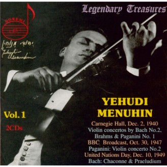 BRAHMS - Menuhin - Concerto pour violon et orchestre en ré majeur op.77