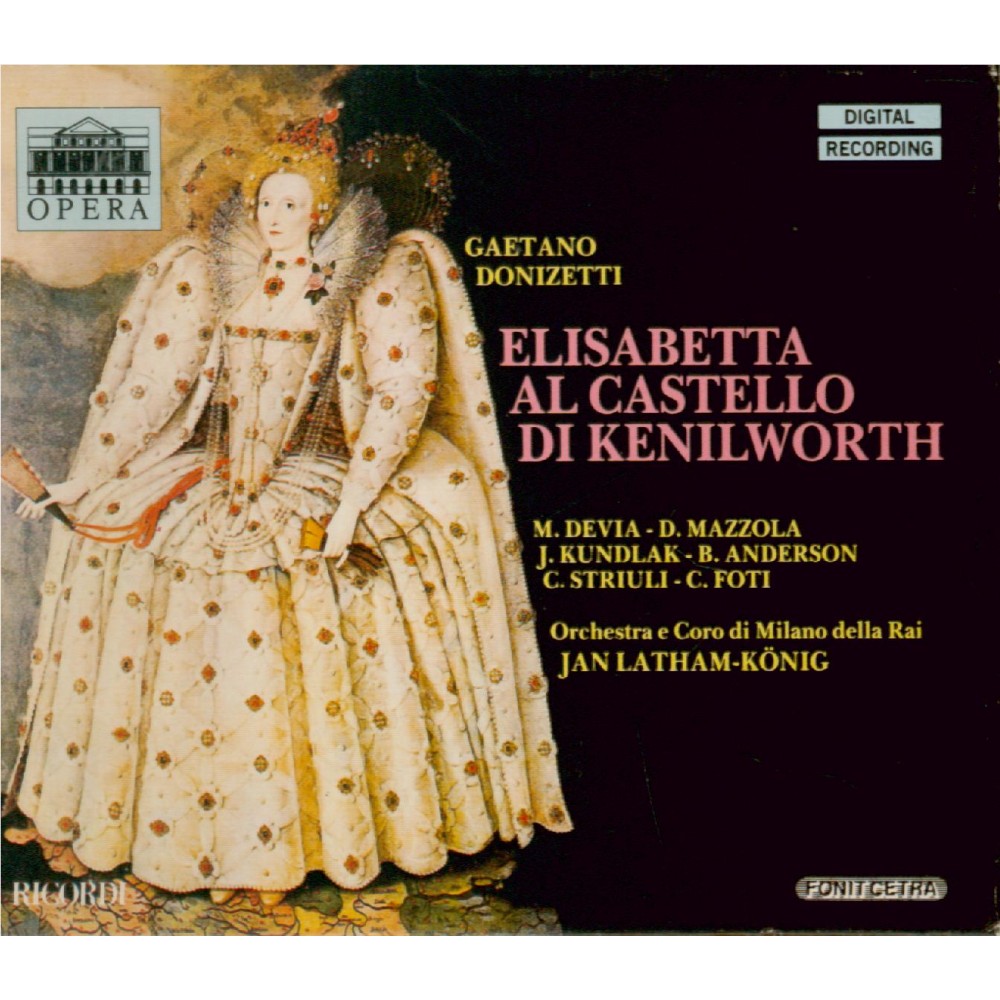 DONIZETTI - Latham-Koenig - Elisabetta al Castello di Kenilworth