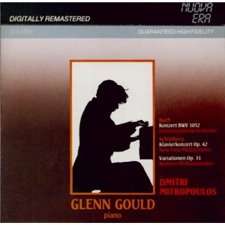 BACH - Glenn Gould & Dimitri Mitropoulos - Concerto pour clavier en ré mineur BWV 1052