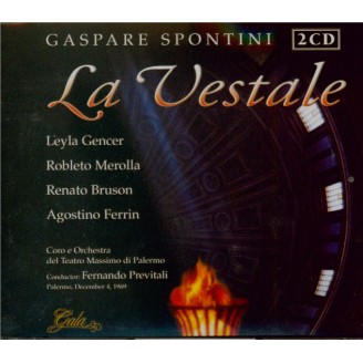 SPONTINI - Previtali - La vestale (Live Palermo, 4 - 12 - 1969) Live Palermo, 4 - 12 - 1969