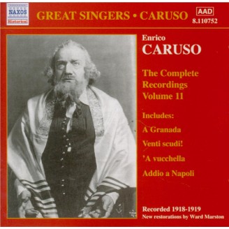 The Complete Recordings Vol.11 : Airs d'opéras et chansons italiennes