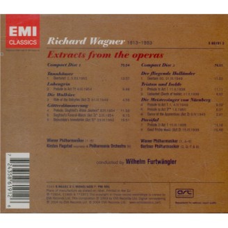 WAGNER - Furtwängler - Extraits d'opéras