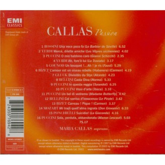 Maria Callas : Passion (non lisible PC/MAC)