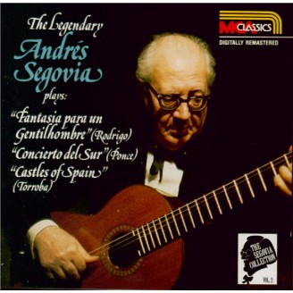 The legendary Andres Segovia plays 'Fantasia...' / vol.2