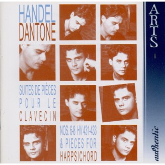 HAENDEL - Dantone - Suite pour clavier n°6 en fa dièse mineur vol.1 n°6