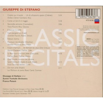 Giuseppe di Stefano - Operatic Recital