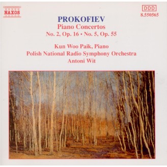 PROKOFIEV - Paik - Concertos pour piano et orchestre n° 2 & 5