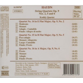 String Quartets Vol.9