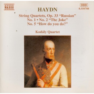 HAYDN - Kodaly Quartet - Quatuor à cordes n°41 en sol majeur op.33 n°5 H