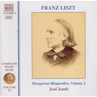 Complete Piano Music Vol.13  Hungarian Rhapsodies Vol.2