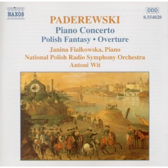 PADEREWSKI - Fialkowska - Concerto pour piano et orchestre en la mineur