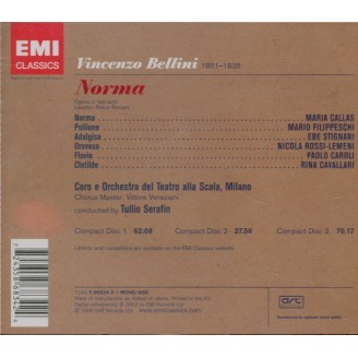 BELLINI - Serafin - Norma