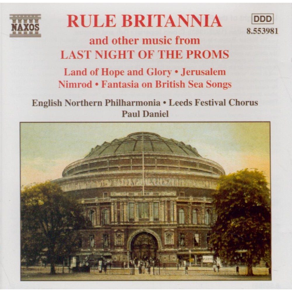 Rule britannia (Et autres musiques extraites de last night of the proo