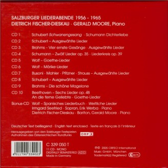 Die Salzburger Liederabende 1956-1965