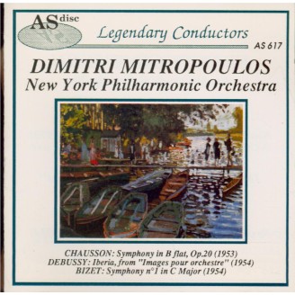 CHAUSSON - Mitropoulos - Symphonie op.20