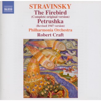 STRAVINSKY - Craft - L'oiseau de feu, conte dansé en 2 tableaux, pour or