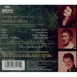 GLUCK - McCreesh - Paride ed Elena