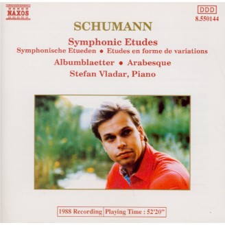 SCHUMANN - Vladar - Études symphoniques, pour piano op.13