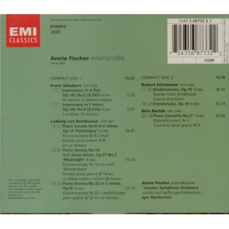 BARTOK - Fischer - Concerto pour piano n°3 Sz.119 BB.127