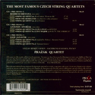 The most famous czech string quartets