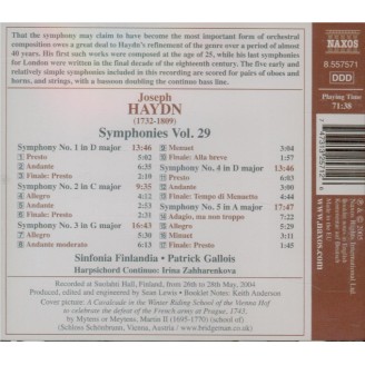 Symphonies Vol.29