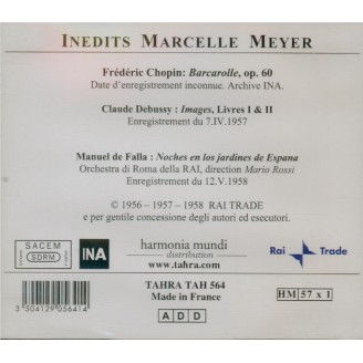 Inédits Marcelle Meyer
