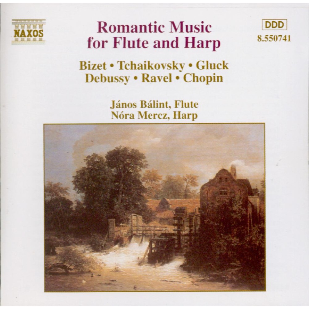 Musique romantique pour flûte et harpe