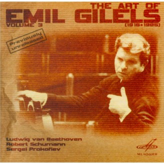 The Art of Emil Gilels vol.3