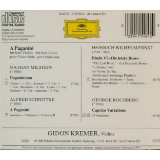 A Paganini : Virtuose Musik für Violine