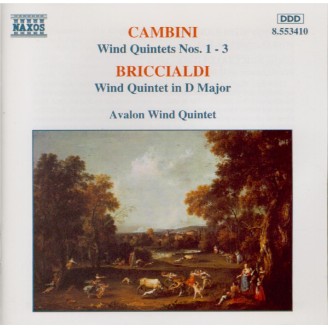 CAMBINI - Avalon String Q - Trois quintettes à vents