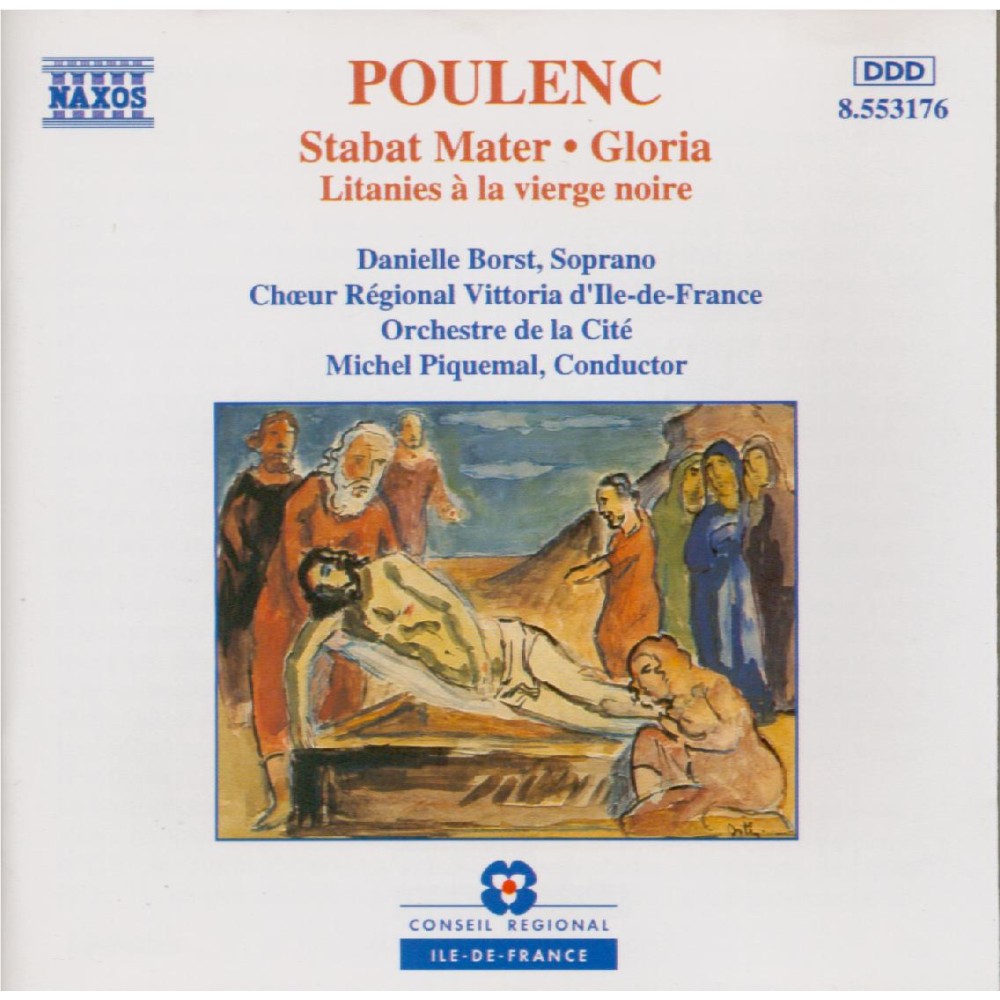 POULENC - Piquemal - Stabat Mater, pour soprano, chur mixte à cinq voix