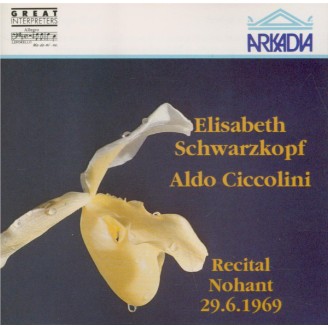 SCHUBERT - Schwarzkopf - Der Einsame (Lappe), lied pour voix et piano op Récital à Nohant, le 29.6.1969