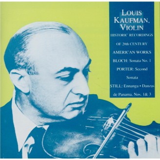 BLOCH - Kaufman - Sonate pour violon n°1
