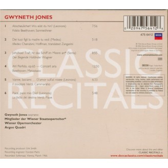 Gwyneth Jones - Operatic recital