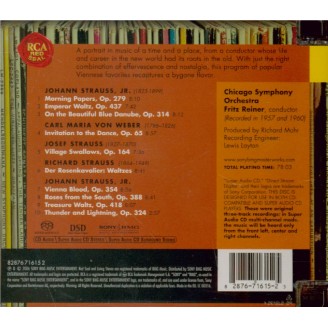 Fritz Reiner - Vienna (SACD hybride)