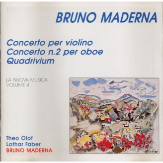 MADERNA - Maderna - Concerto pour hautbois n°2