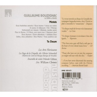 BOUZIGNAC - Christie - Motets