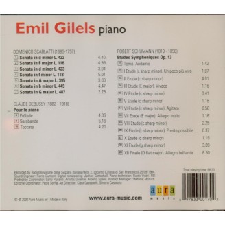 DEBUSSY - Gilels - Pour le piano L.95