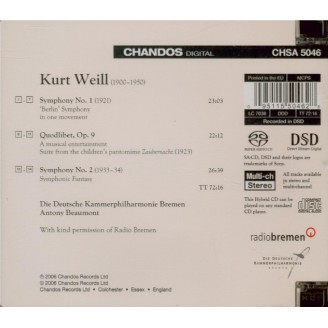 WEILL - Beaumont - Symphonie n°1