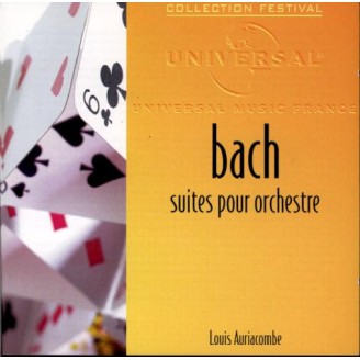 BACH - Auriacombe - Quatre suites pour orchestre BWV 1066-1069