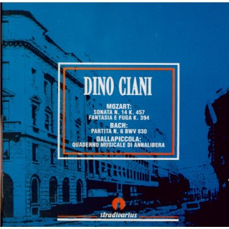 MOZART - Ciani - Sonate pour piano n°14 en do mineur K.457 live à Rome 13-03-1969