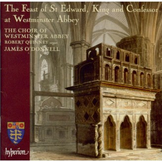 The Feast of St Edward, King and Confessor, at Wetsminster Abbey
