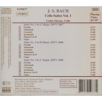 Cello Suites Vol.1