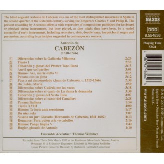 CABEZON - Wimmer - Tientos y Glosados