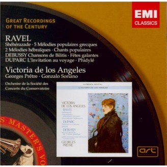 RAVEL - De los Angeles - Schéhérazade, trois poèmes pour soprano ou téno