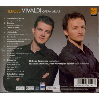 VIVALDI - Philippe Jaroussky - Heroes (airs d'opéras)