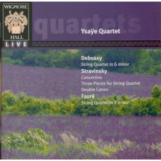 DEBUSSY - Quatuor Ysaye - Quatuor à cordes op.10 L.85