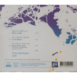 HENZE - Korhonen - Royal winter music II, pour guitare