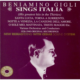 Gigli sings Italia