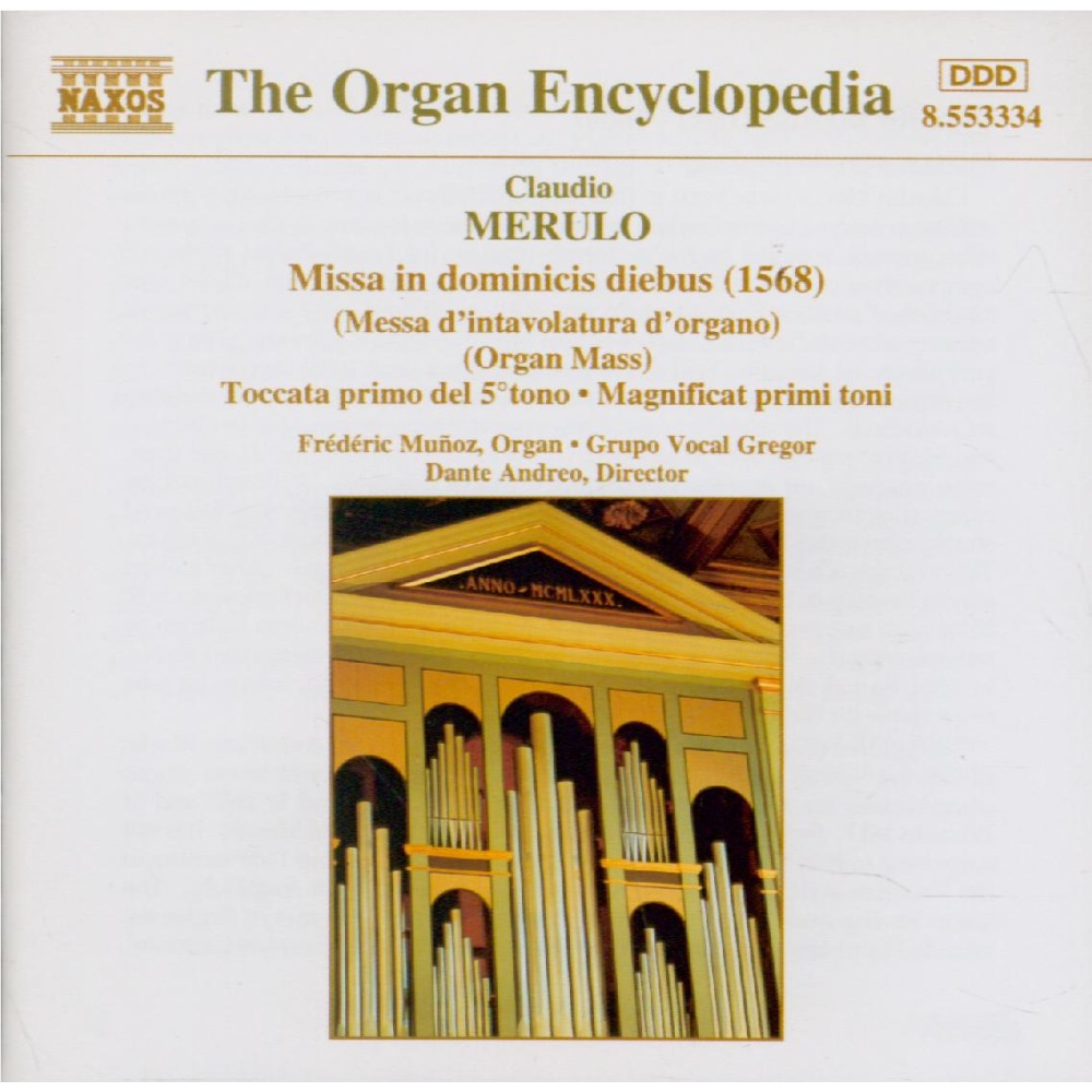 MERULO - Munoz - Missa 'In dominicis diebus'